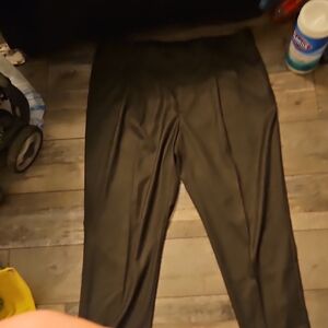 Stafford Classic Black Slacks 44 X 30